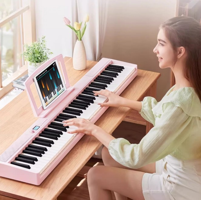 高顏值智能鋼琴新寵，特倫斯V30 Pro折疊琴出圈了！